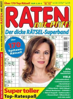 Raten mit Pfiff! – Februar 2022