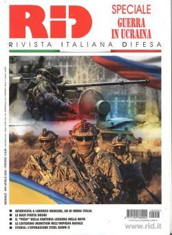 Rivista Italiana Difesa – Aprile 2022