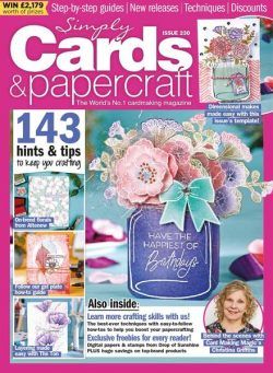 Simply Cards & Papercraft – Issue 230 – May 2022