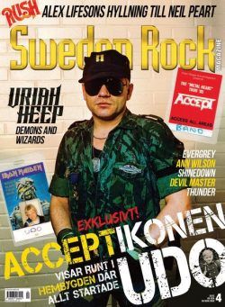 Sweden Rock Magazine – april 2022