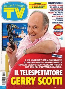 TV Sorrisi e Canzoni – 26 aprile 2022