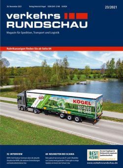 VerkehrsRundschau – 25 November 2021