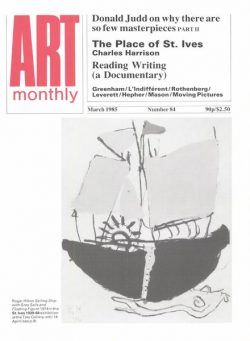 Art Monthly – March 1985