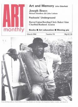 Art Monthly – March 1986