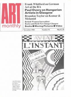 Art Monthly – November 1985