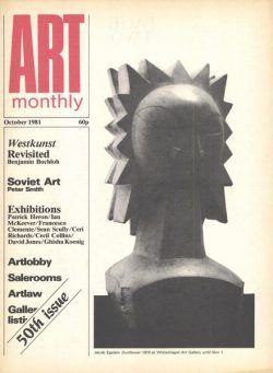 Art Monthly – October 1981