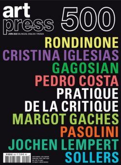 Art Press – Juin 2022