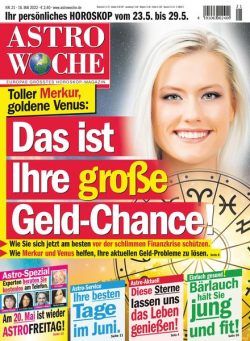 Astrowoche – 18 Mai 2022