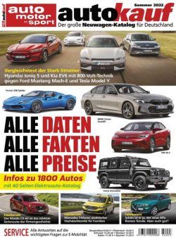 Auto Motor und Sport Autokauf – Juni 2022