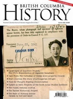 British Columbia History – June 2022