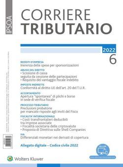 Corriere Tributario – Giugno 2022