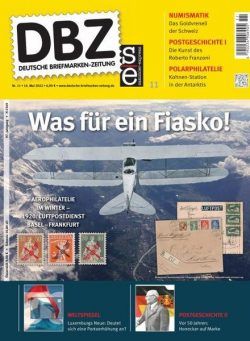 Deutsche Briefmarken-Zeitung – 16 Mai 2022