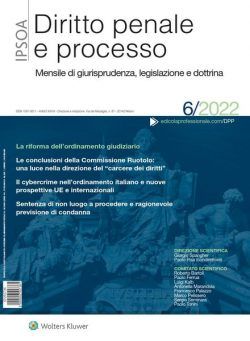 Diritto Penale e Processo – Giugno 2022