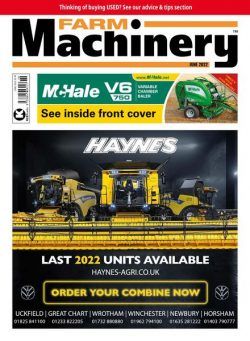 Farm Machinery – June 2022