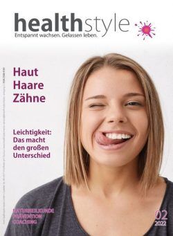 Healthstyle Gesundheit als Lifestyle – Mai 2022