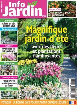 Info Jardin – Juin-Aout 2022