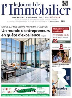 Journal de l’Immobilier – Mai 2022