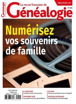 La Revue francaise de Genealogie – Juin-Juillet 2022