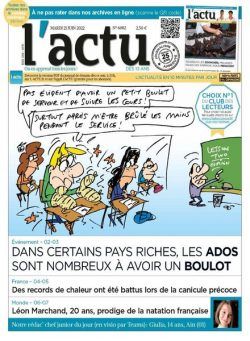 L’actu – juin 2022