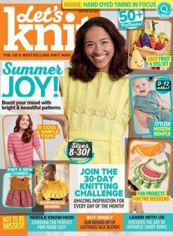 Let’s Knit – Issue 185 – July 2022