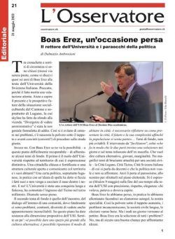 L’Osservatore – 21 maggio 2022