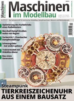 Maschinen im Modellbau – Juni 2022