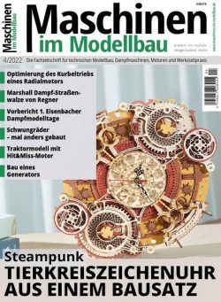 Maschinen im Modellbau – Mai 2022