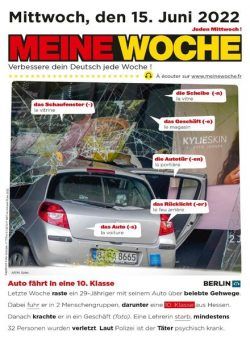 Meine Woche – 15 Juni 2022