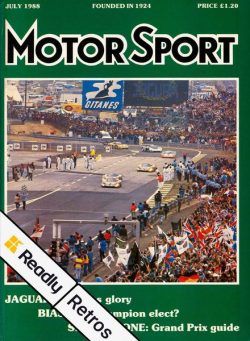 Motor Sport Retros – 08 June 2022