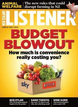 New Zealand Listener – June 25 2022