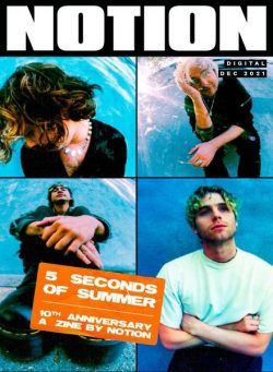 Notion Magazine – 5 Seconds of Summer 10th Anniversary a Zine by Notion – December 2021