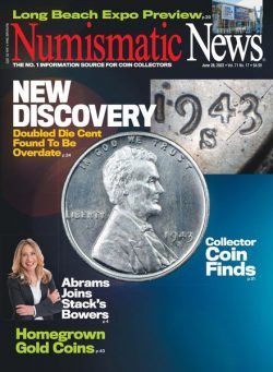 Numismatic News – 17 June 2022