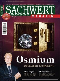 Sachwert Magazin – Juli 2022