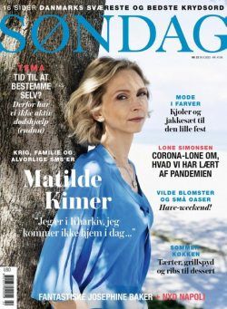 Sondag – 30 maj 2022