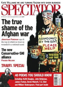 The Spectator – 22 August 2009