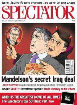 The Spectator – 27 June 2009