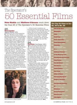 The Spectator – 50 Essential Films Part 2