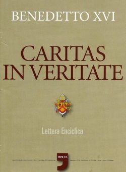 Tracce – Caritas In Veritate – Luglio-Agosto 2009