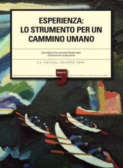 Tracce – Esperienza Lo Strumento Per Un Cammino Umano – Agosto 2009