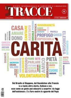 Tracce – Maggio 2016