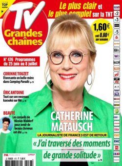 TV Grandes chaines – 25 Juin 2022