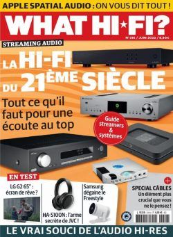 What Hifi France – juin 2022