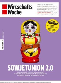 Wirtschaftswoche – 27 Mai 2022