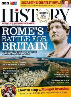 BBC History UK – August 2022