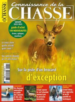 Connaissance de la Chasse – Aout 2022