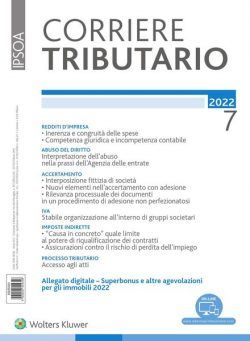 Corriere Tributario – Luglio 2022