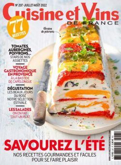 Cuisine et Vins de France – juillet 2022