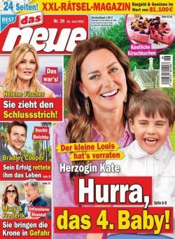 Das Neue – 25 Juni 2022