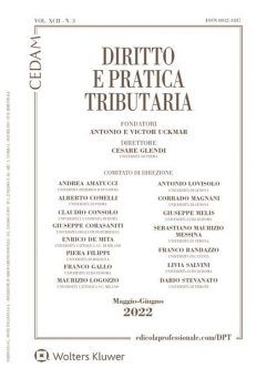 Diritto e Pratica Tributaria – Maggio-Giugno 2022