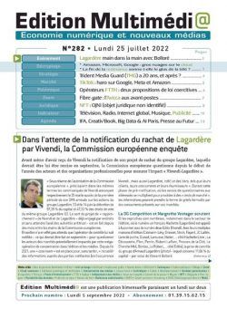 Edition Multimedia – 25 juillet 2022